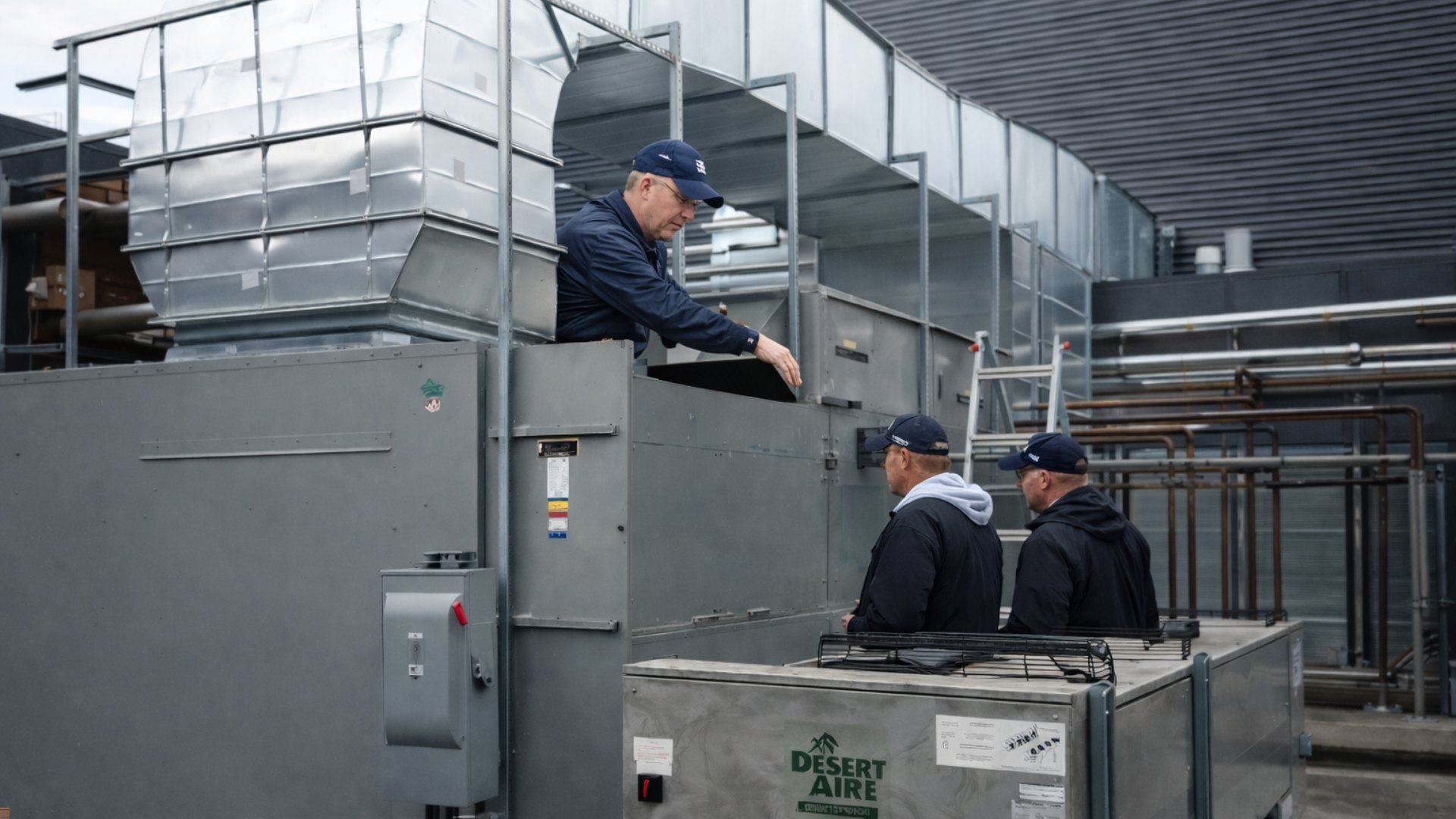 commercial rooftop hvac installation by five star mechanical in western washington (253) 852-8284