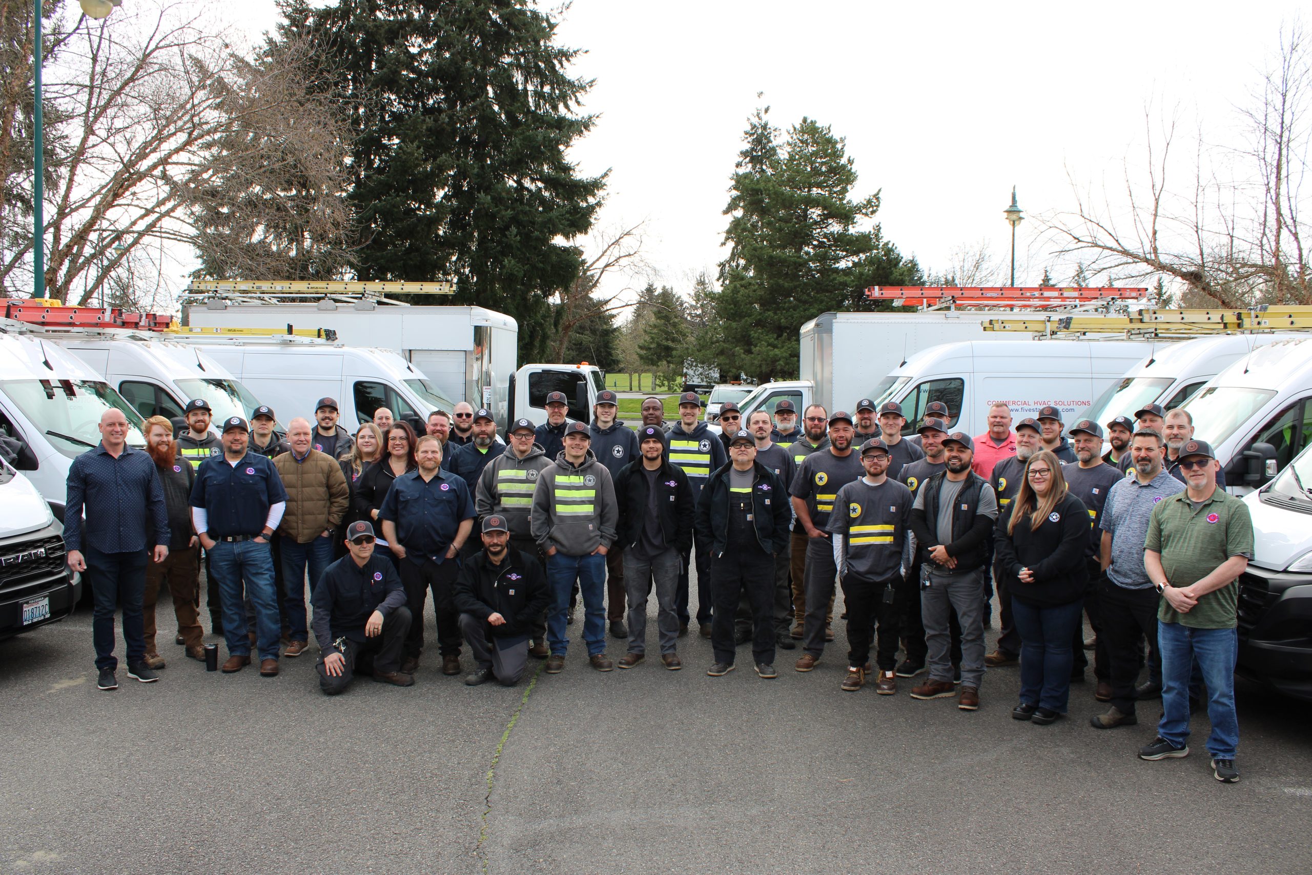 Five Star Mechanical Commercial HVAC Team Western WA