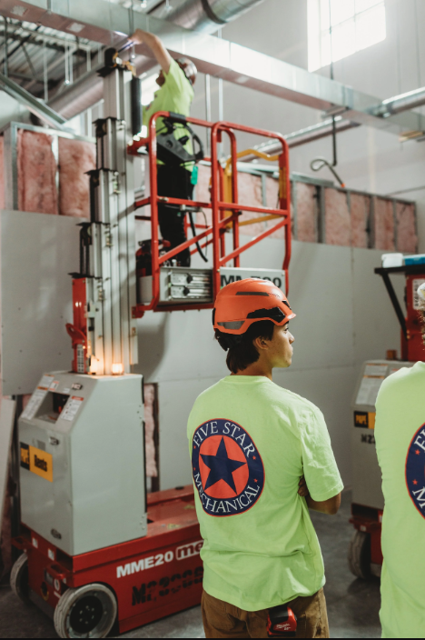 Construction Department - Commercial HVAC Installation